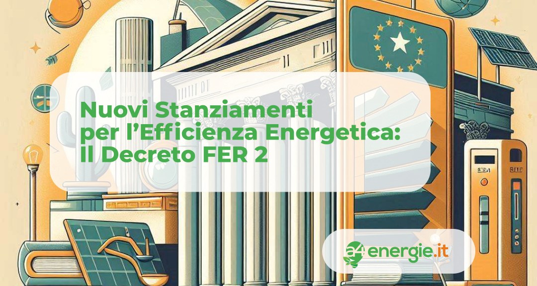 Nuovi Stanziamenti per l’Efficienza Energetica: Il Decreto FER 2