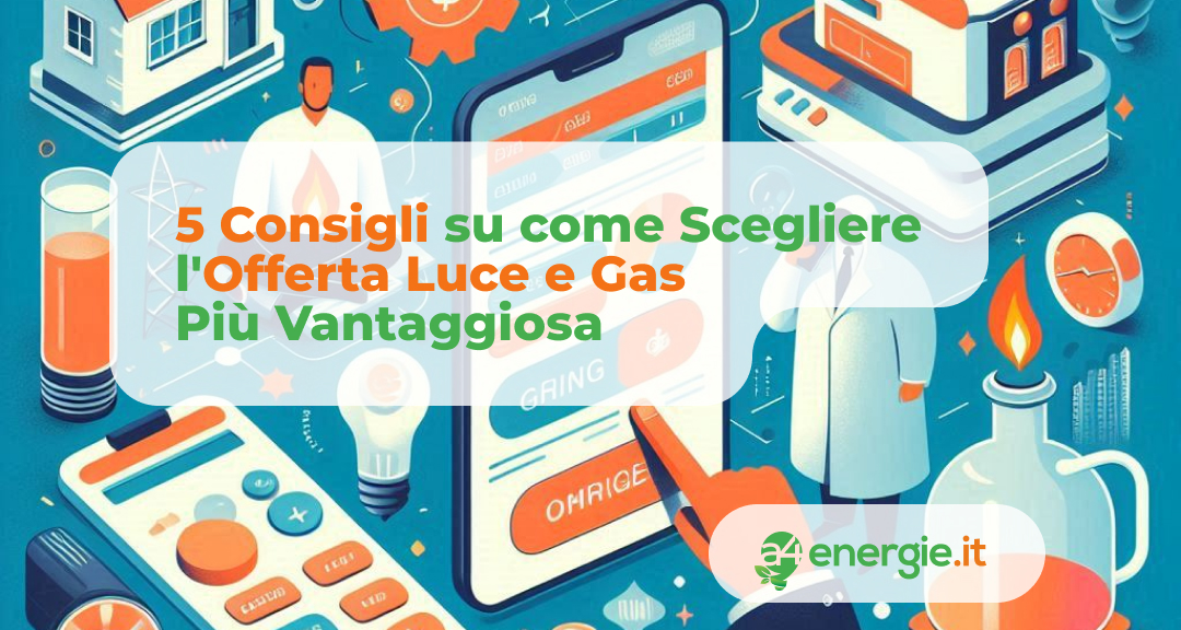 5 Consigli su come Scegliere l’Offerta Luce e Gas più Vantaggiosa